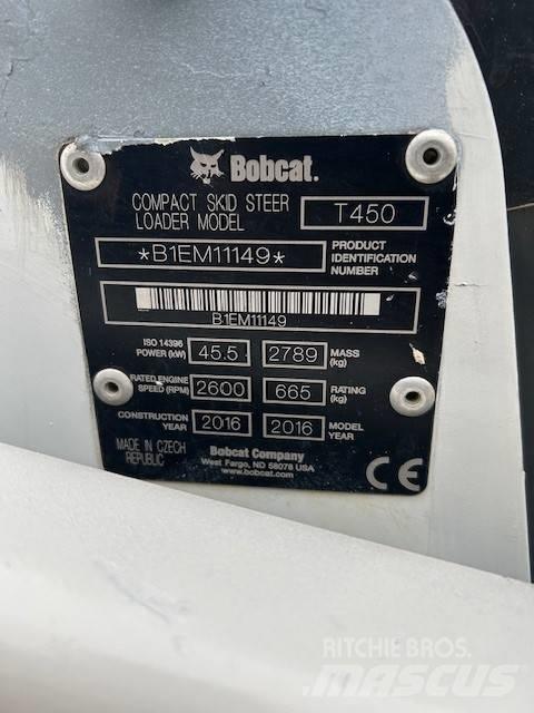Bobcat T 450 滑移轉向裝載機