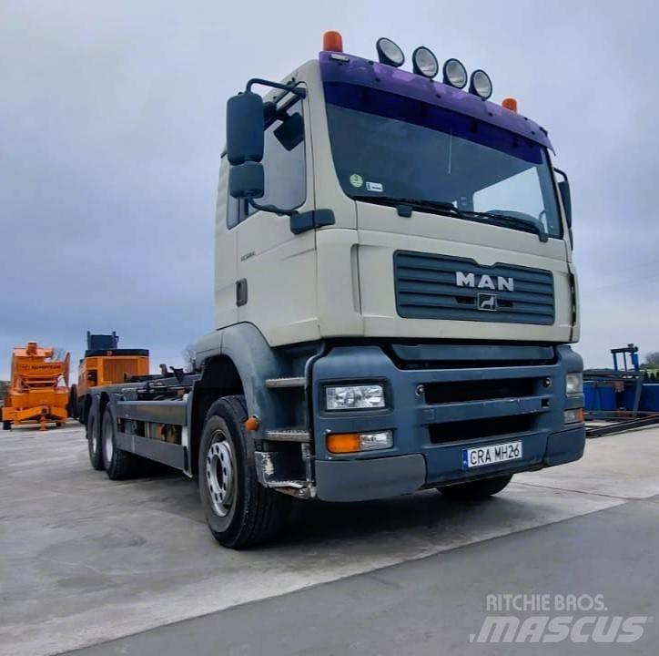 MAN TGA 26.363 吊鉤式起重車