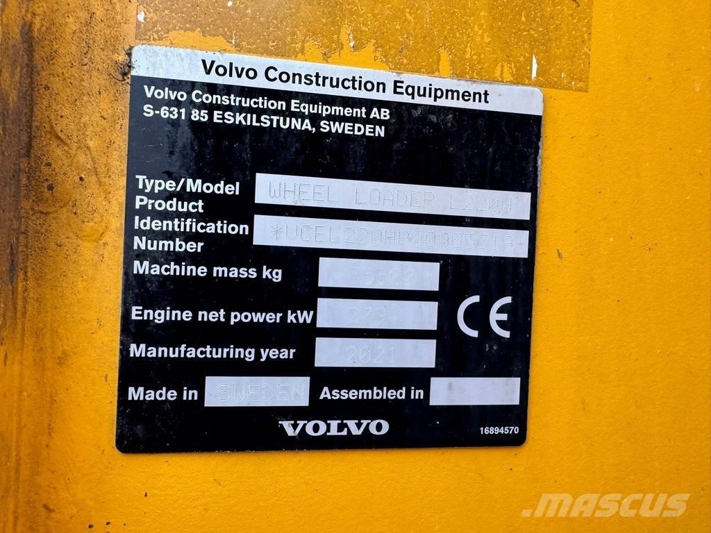 Volvo L220H 輪胎式裝載機