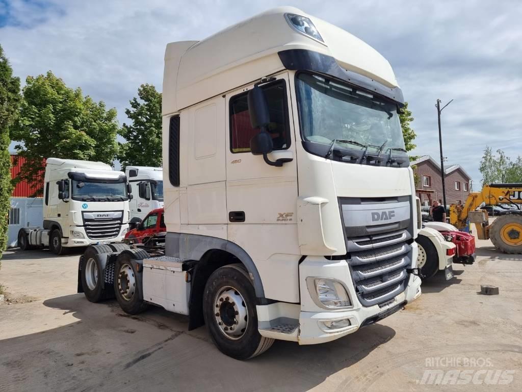 DAF XF 460 EURO 6 曳引機組件