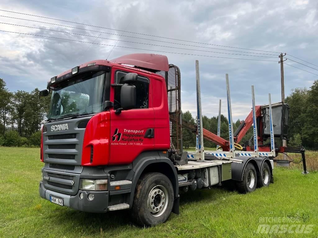 Scania R 500 木材貨車