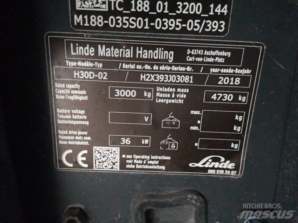 Linde H30D-02 柴油卡車