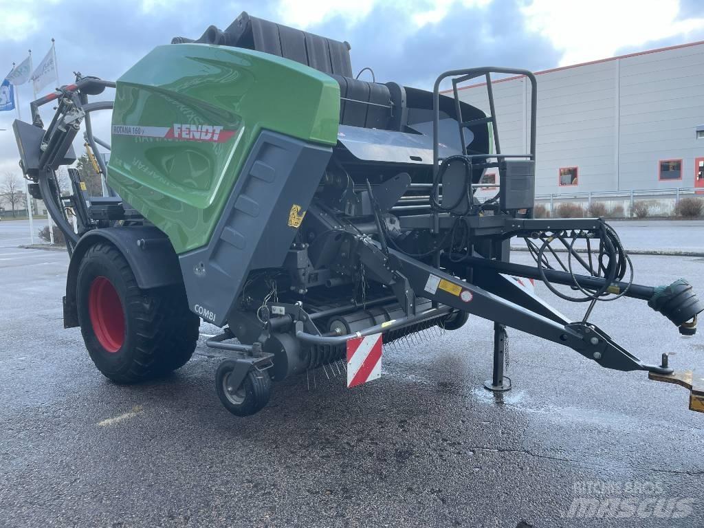 Fendt Rotana 160 V 圓型牧草打包機
