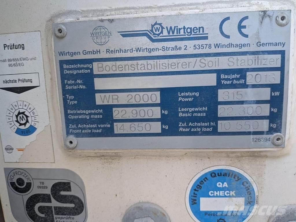Wirtgen WR2000 瀝青再生設備