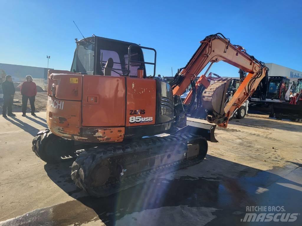Hitachi ZX 85 US B-6 中型挖土機/掘鑿機/挖掘機 7t-12t