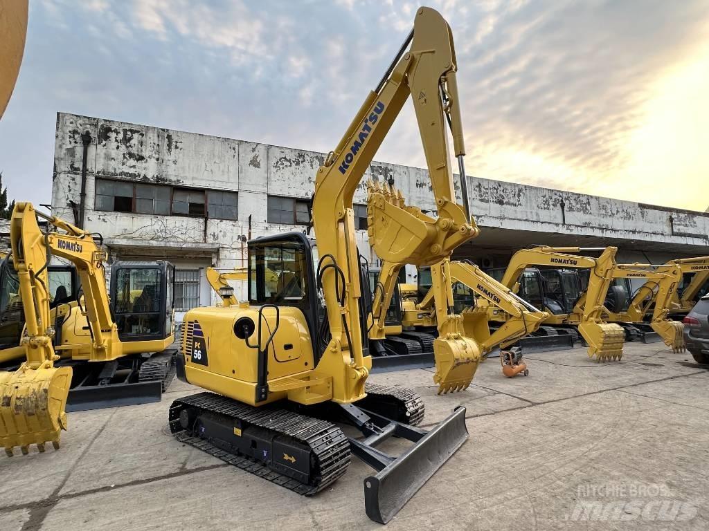 Komatsu PC56-7 小型挖土機/掘鑿機<7t(小型挖掘機)