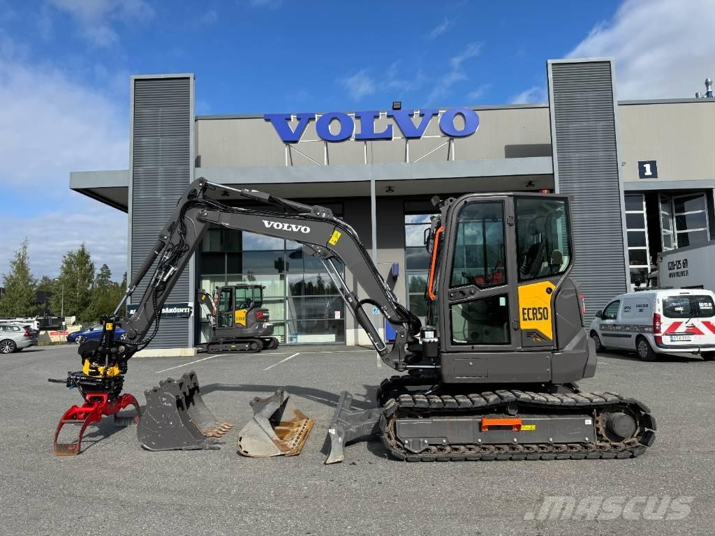 Volvo ECR 50 F 小型挖土機/掘鑿機<7t(小型挖掘機)