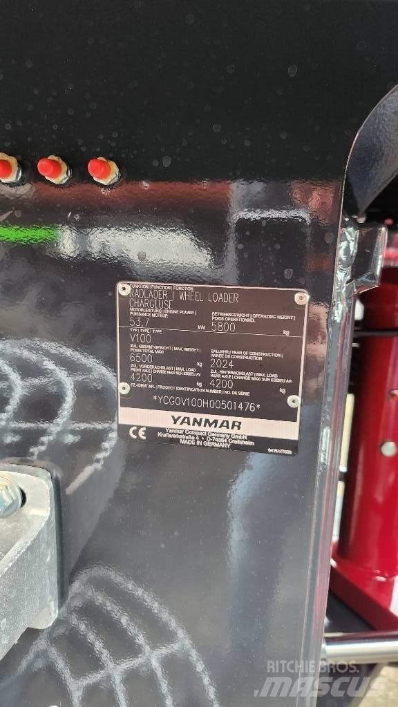 Yanmar V100/5 輪胎式裝載機