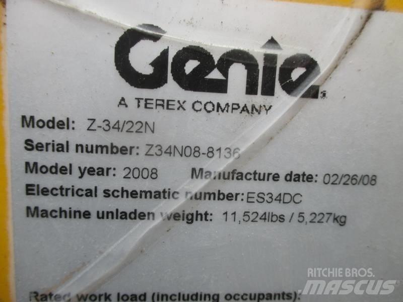 Genie Z 34/22 N 曲臂高空作業車