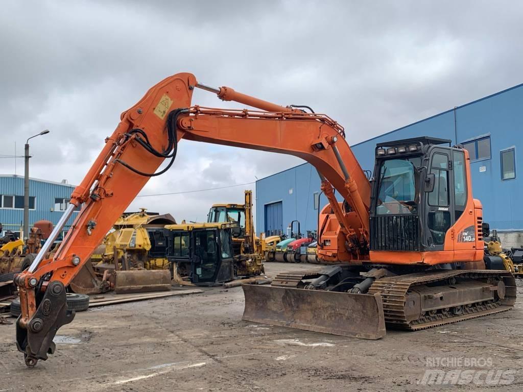 Doosan DX 140 LCR 履帶式 挖土機/掘鑿機/挖掘機