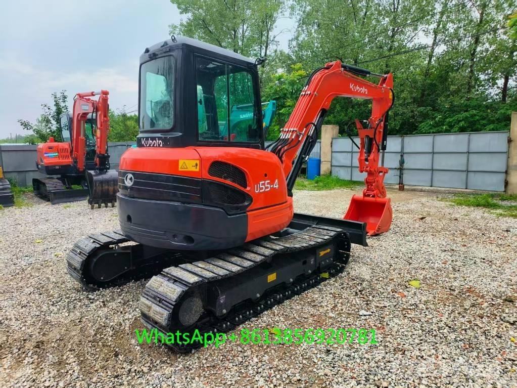 Kubota U 55-4 小型挖土機/掘鑿機<7t(小型挖掘機)