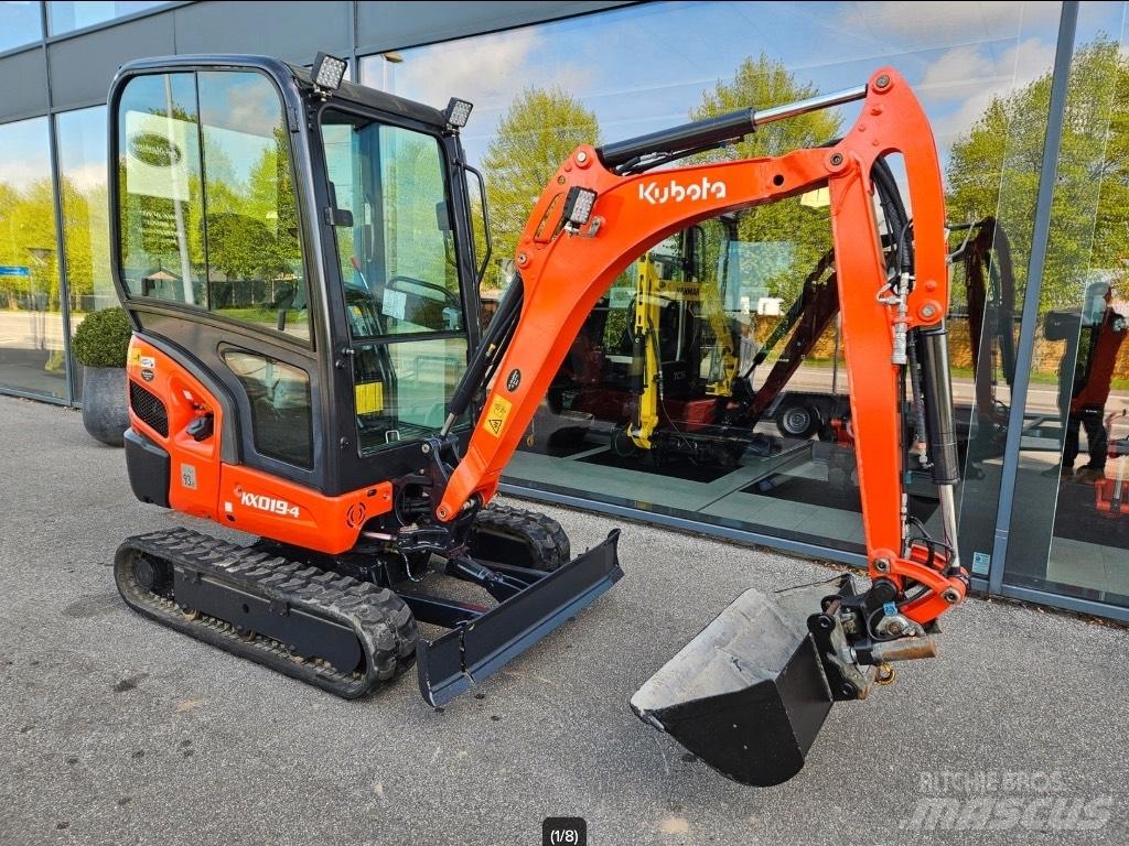 Kubota KX 019-4 小型挖土機/掘鑿機<7t(小型挖掘機)