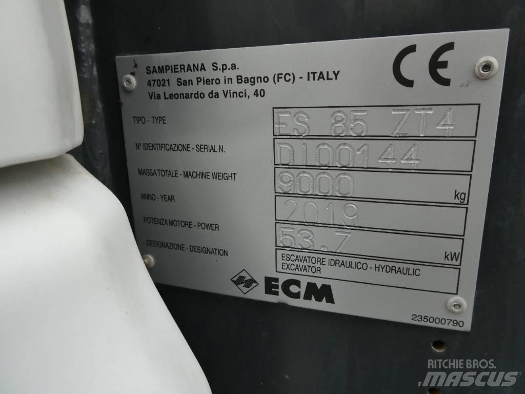 ECM ES 85 ZT4 中型挖土機/掘鑿機/挖掘機 7t-12t