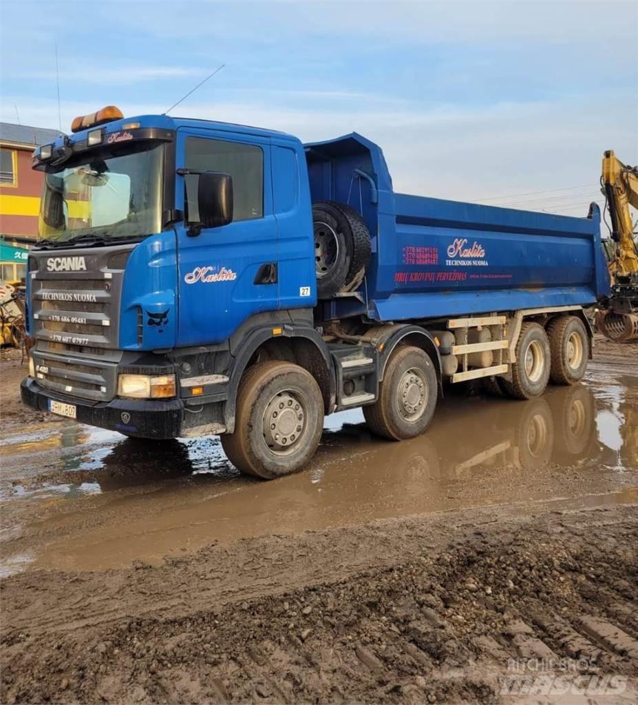 Scania R 420 8X4 裝載運輸卡車