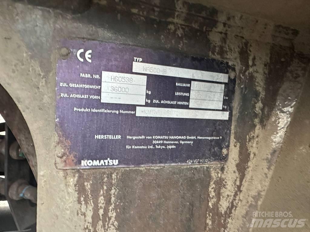 Komatsu WA 500-6 輪胎式裝載機