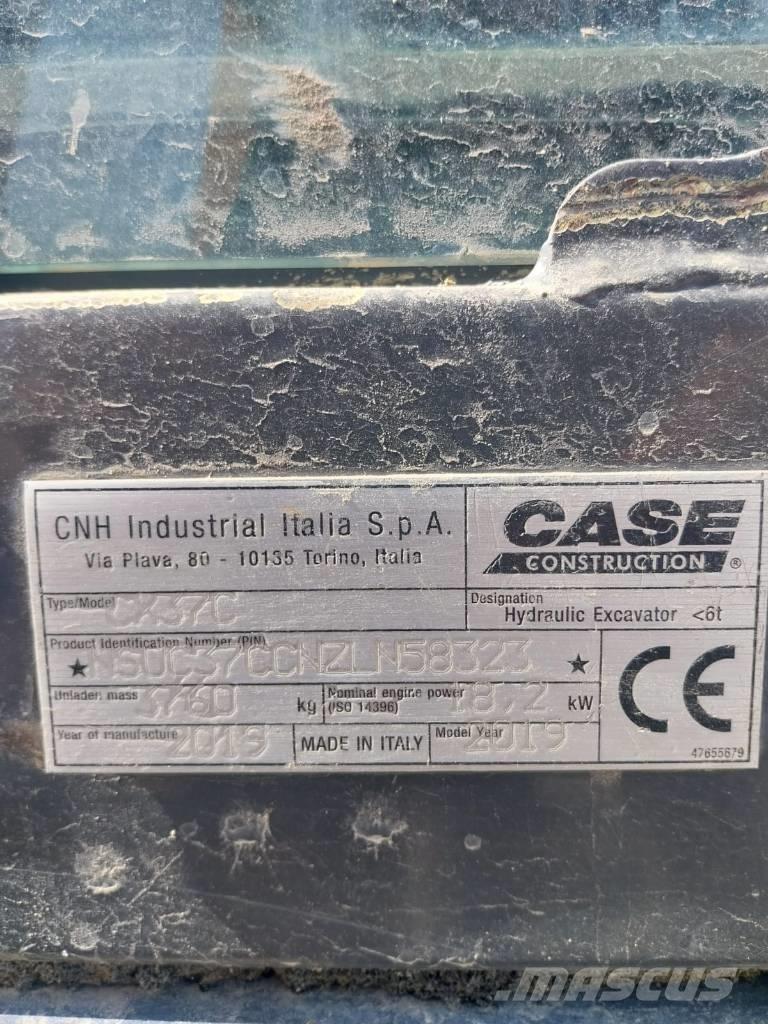 CASE CX 37 C 小型挖土機/掘鑿機<7t(小型挖掘機)
