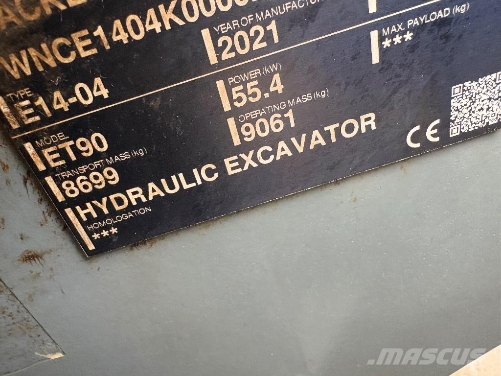 Wacker Neuson ET 90 中型挖土機/掘鑿機/挖掘機 7t-12t