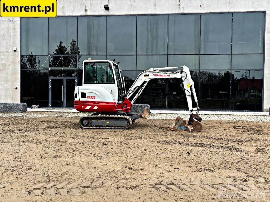 Takeuchi TB 230 小型挖土機/掘鑿機<7t(小型挖掘機)