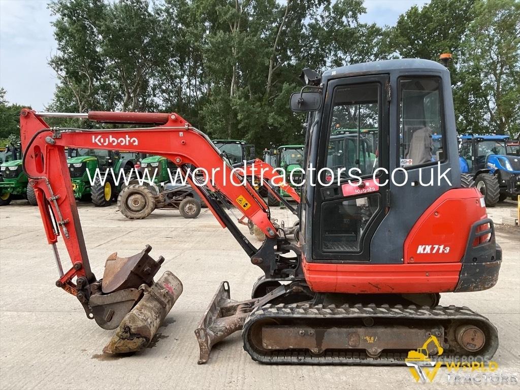 Kubota KX 71-3 小型挖土機/掘鑿機<7t(小型挖掘機)