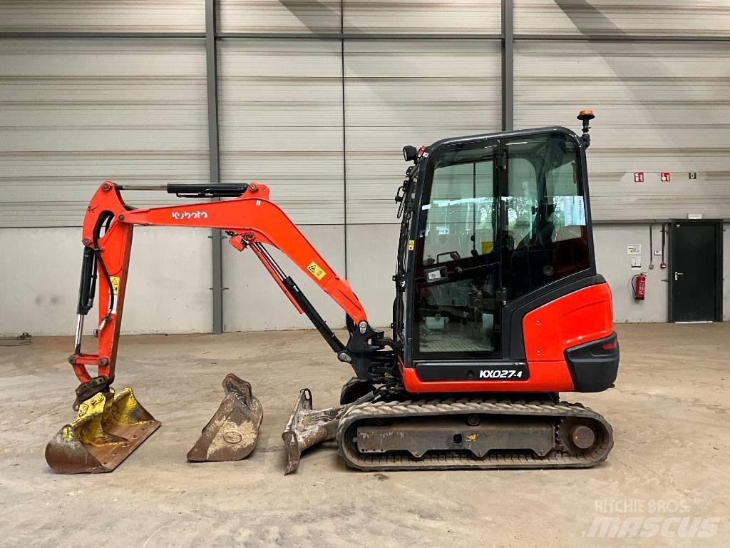 Kubota KX 027-4 小型挖土機/掘鑿機<7t(小型挖掘機)