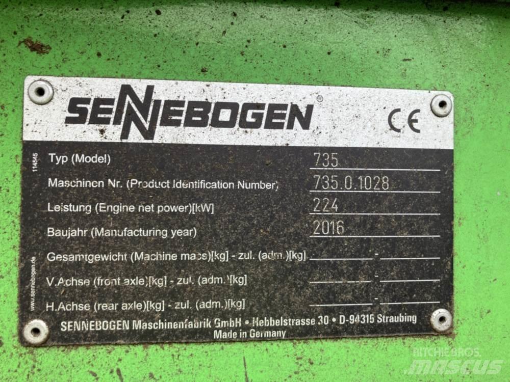 Sennebogen 735E 廢棄物/工業用操作車