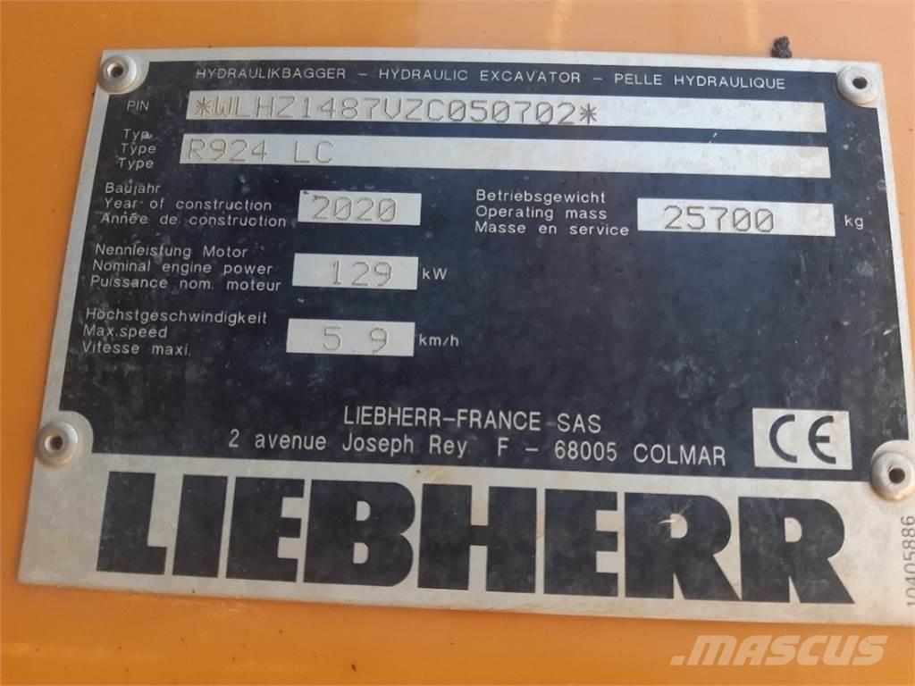 Liebherr R924 履帶式 挖土機/掘鑿機/挖掘機