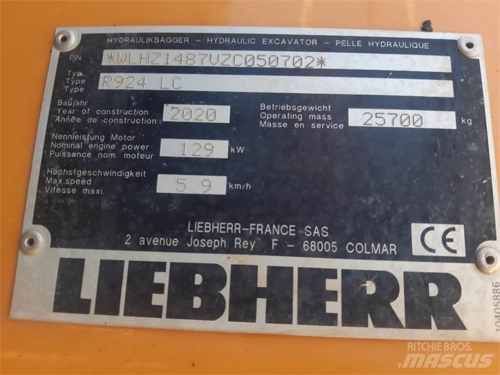 Liebherr R924 履帶式 挖土機/掘鑿機/挖掘機