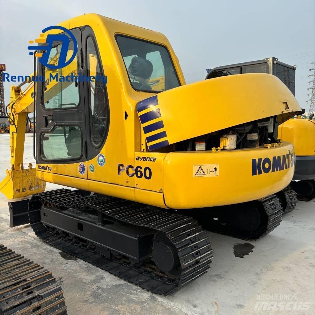 Komatsu PC 60 小型挖土機/掘鑿機<7t(小型挖掘機)