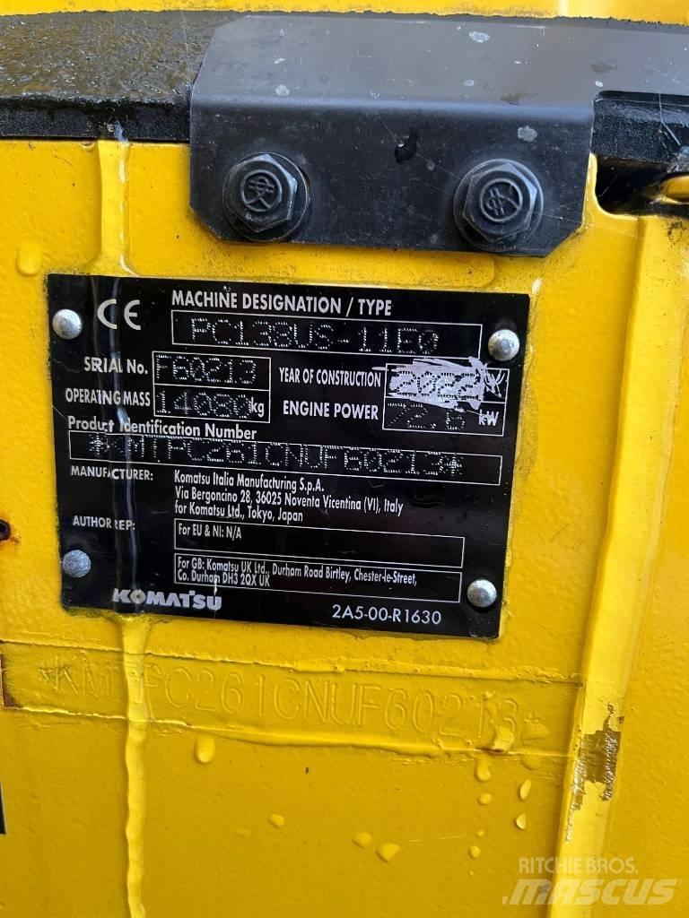 Komatsu PC138US-11 履帶式 挖土機/掘鑿機/挖掘機