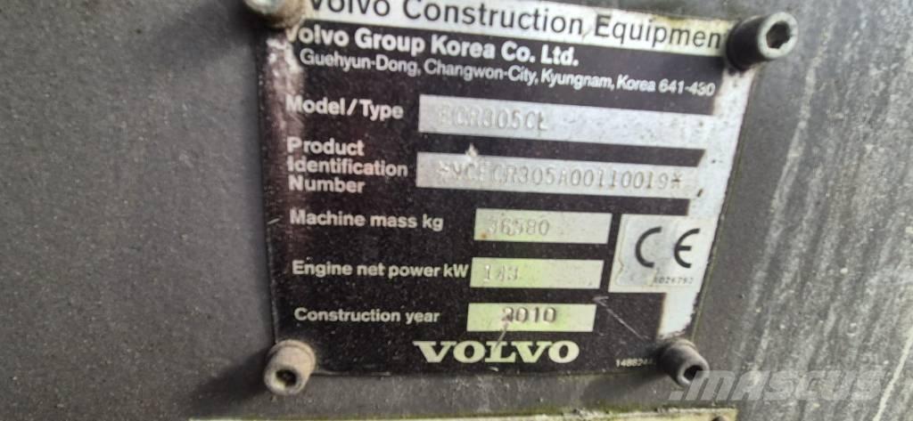 Volvo 305C 拆卸式挖土機/掘鑿機/挖掘機