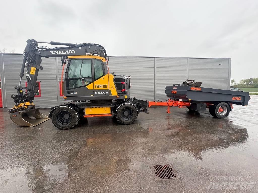 Volvo EWR130E + Kärra 旋轉式挖土機/掘鑿機/挖掘機