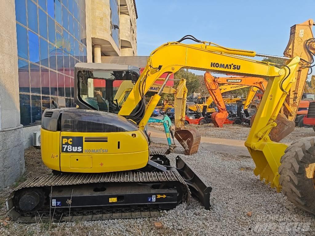 Komatsu PC 78 中型挖土機/掘鑿機/挖掘機 7t-12t
