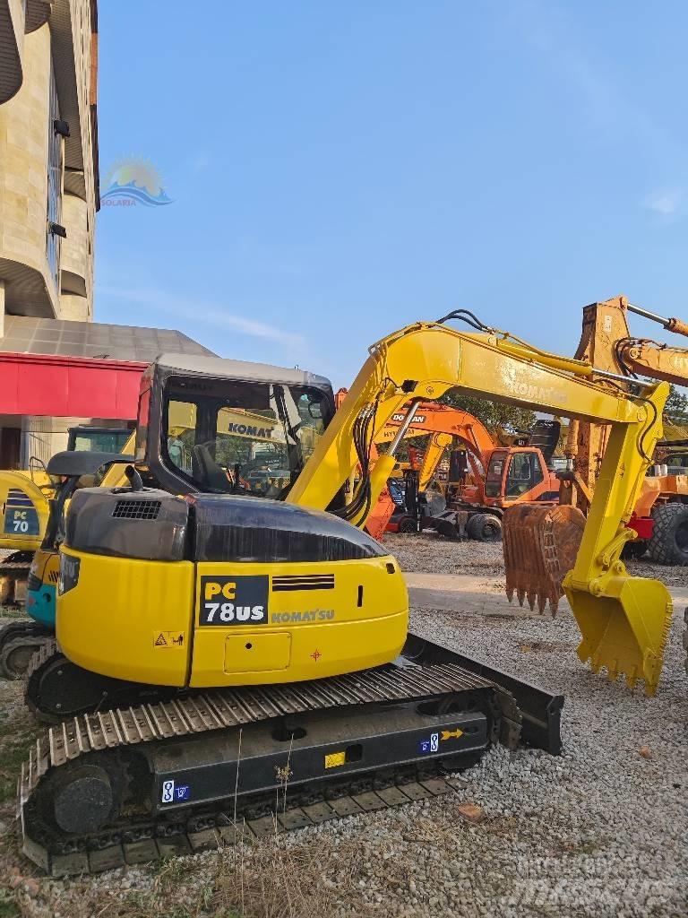 Komatsu PC 78 中型挖土機/掘鑿機/挖掘機 7t-12t