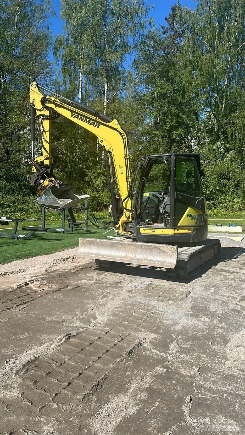 Yanmar Vio 80-1A 中型挖土機/掘鑿機/挖掘機 7t-12t