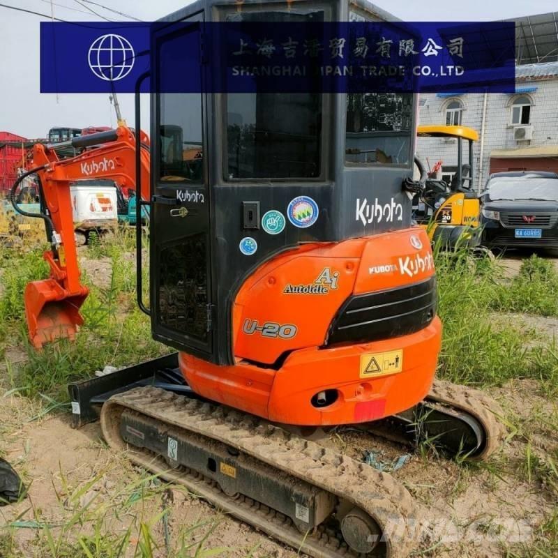 Kubota U 20 小型挖土機/掘鑿機<7t(小型挖掘機)