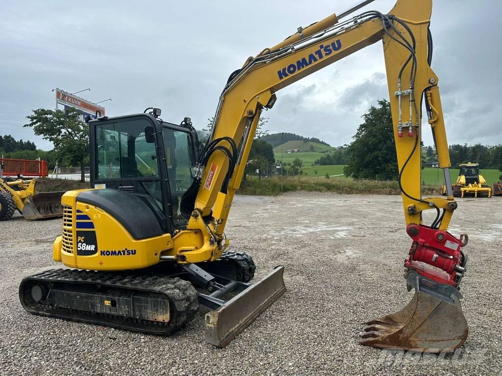 Komatsu PC 58 MR-5 小型挖土機/掘鑿機<7t(小型挖掘機)