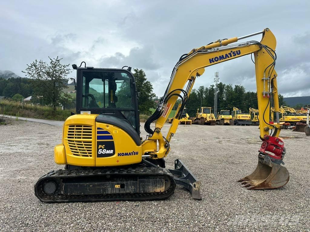 Komatsu PC 58 MR-5 小型挖土機/掘鑿機<7t(小型挖掘機)