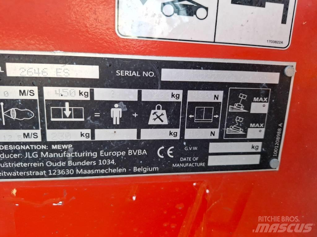 JLG 2646 ES 剪式升降機