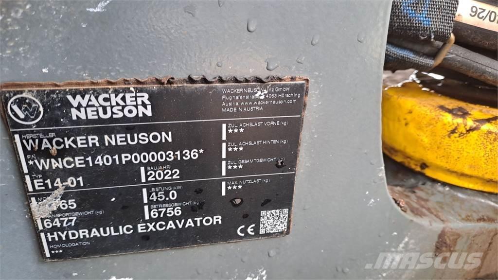 Wacker Neuson ET65 履帶式 挖土機/掘鑿機/挖掘機
