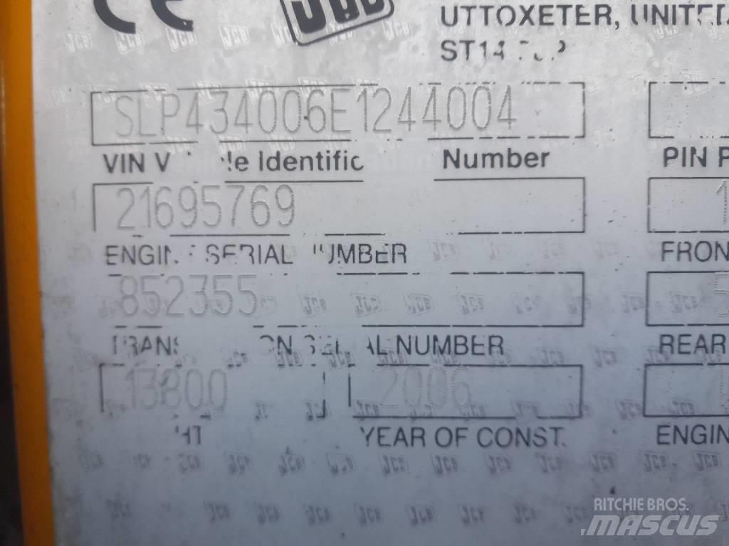 JCB 434S 輪胎式裝載機