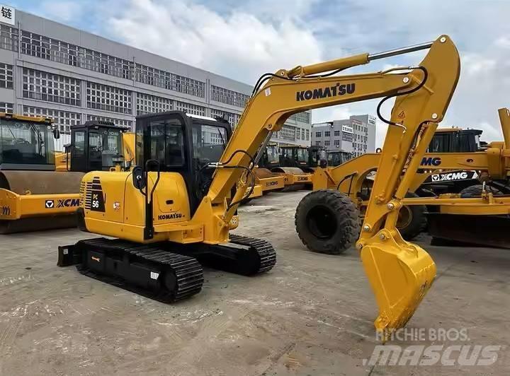 Komatsu PC 56-7 小型挖土機/掘鑿機<7t(小型挖掘機)