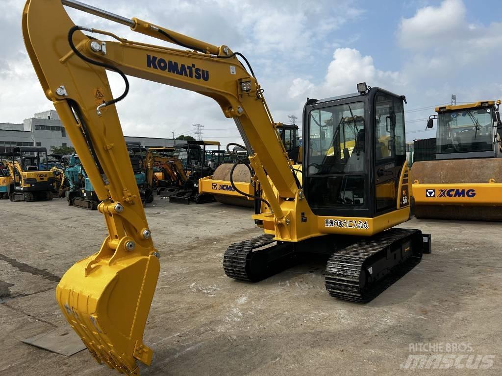 Komatsu PC 56-7 小型挖土機/掘鑿機<7t(小型挖掘機)