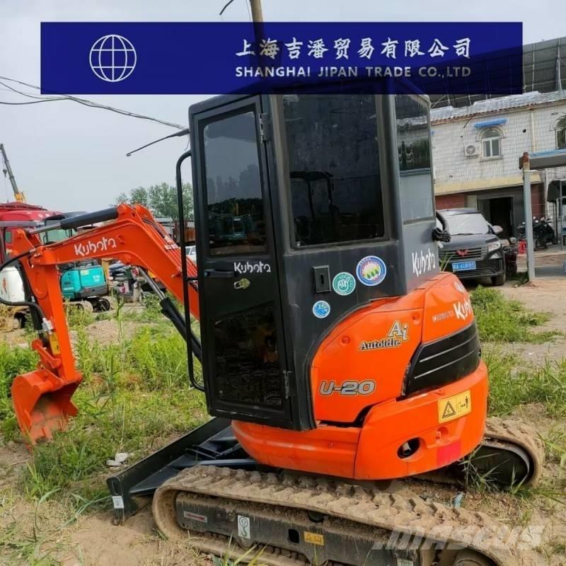 Kubota U 20 小型挖土機/掘鑿機<7t(小型挖掘機)