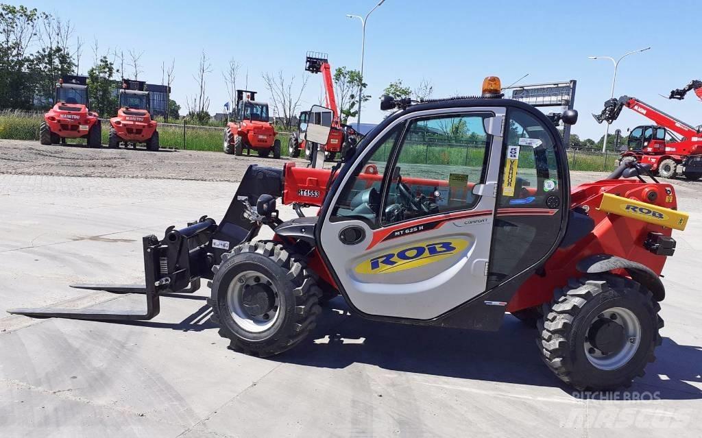Manitou MT 625 伸縮臂操作車