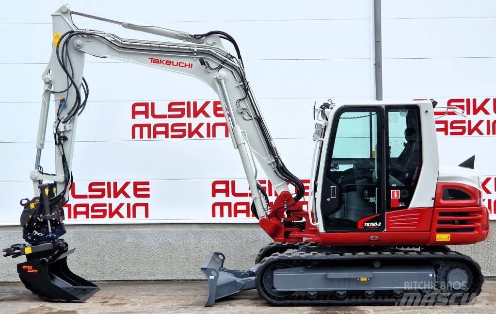 Takeuchi TB290-2 中型挖土機/掘鑿機/挖掘機 7t-12t