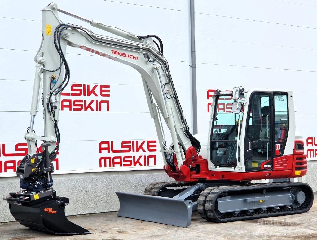 Takeuchi TB290-2 中型挖土機/掘鑿機/挖掘機 7t-12t
