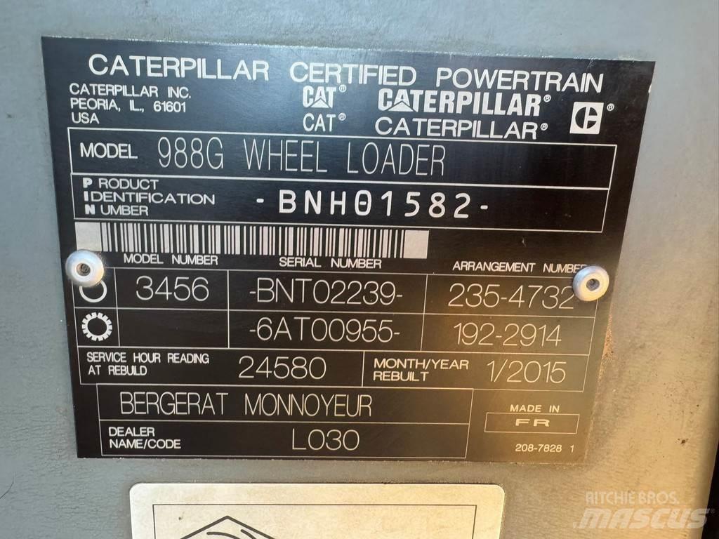 CAT 988G 輪胎式裝載機