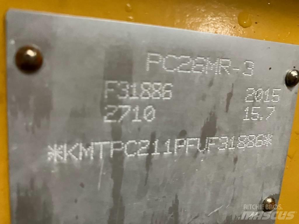 Komatsu PC 26 MR-3 小型挖土機/掘鑿機<7t(小型挖掘機)