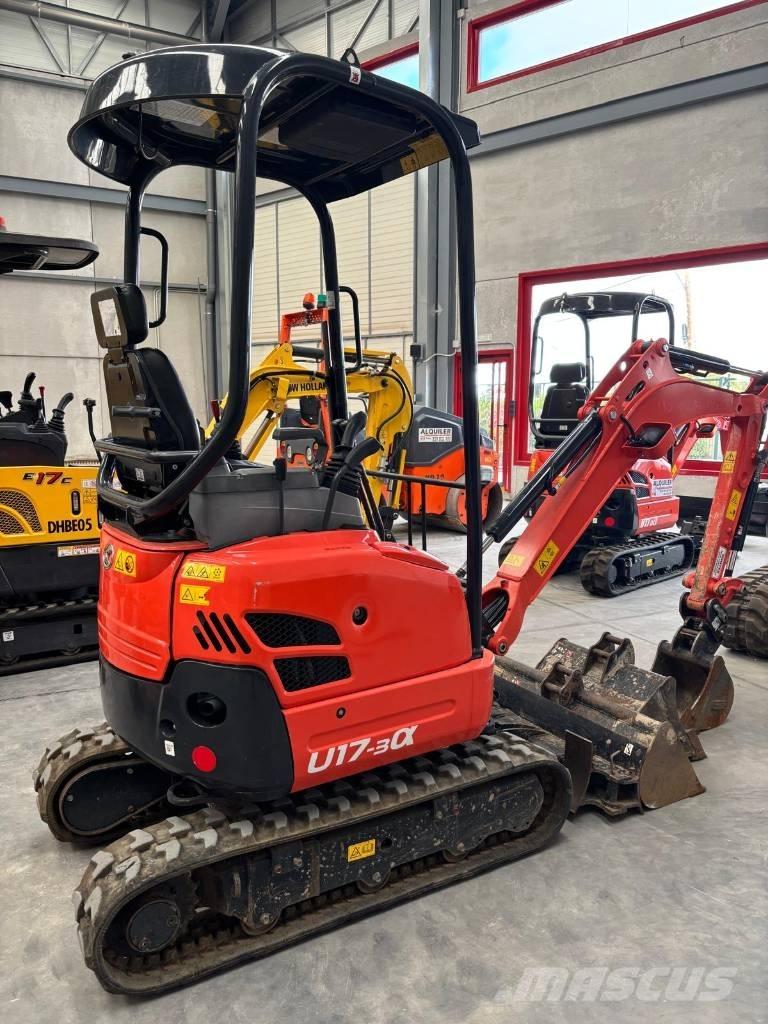 Kubota U 17-3 小型挖土機/掘鑿機<7t(小型挖掘機)