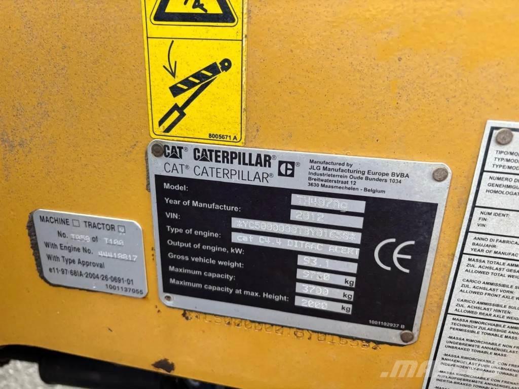 CAT TH407 農業用伸縮臂裝載機